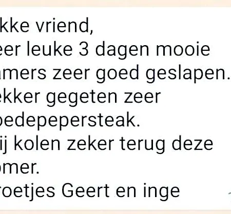 Chez Dikke Vriend, Et Taverne